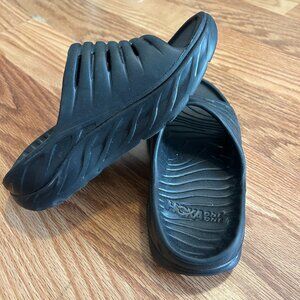 NEW Hoka One One ORA Recovery Slide Sandals Slides US Womens 5 Black